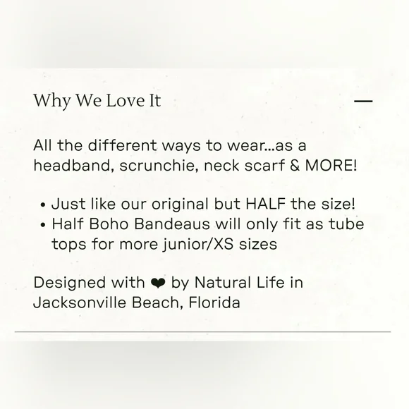 NWT Natural Life Boho Bandeau (Full Size) in Mocha Tulips - Picture 6 of 12